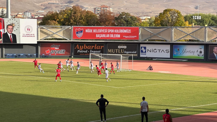 Niğde Belediyegücü Adalet Gücü Spor'a Karşı Kaybetti..
