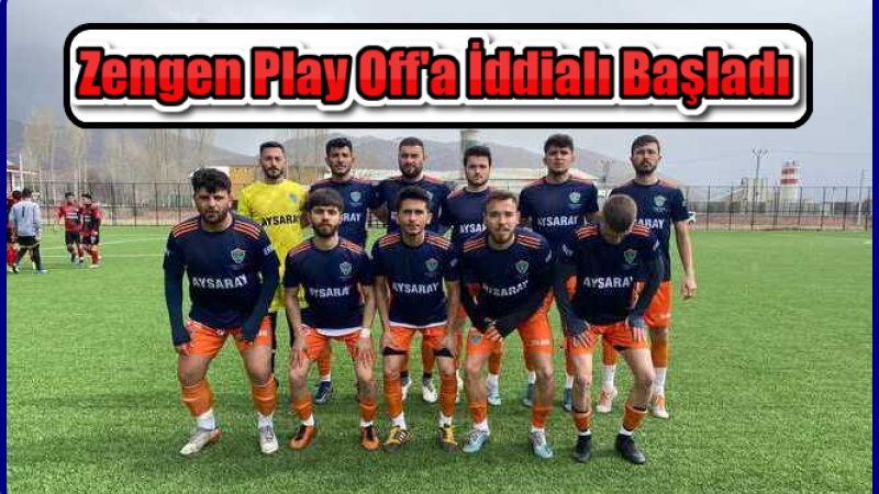 Play Off İlk Maçında Azatlı Zengen'e Farklı Mağlup Oldu..