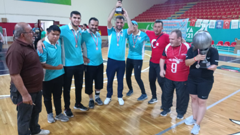 Niğdeli Görme Engelliler Türkiye Şampiyonu Oldular