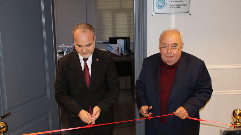 NÖHÜ Azerbaycan'da Teknopark İrtibat Ofisi Açıtı