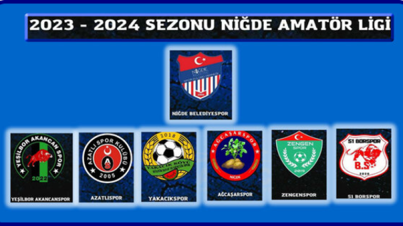 Niğde Amatör Futbol Ligi 29 Ekim'de Başlıyor..