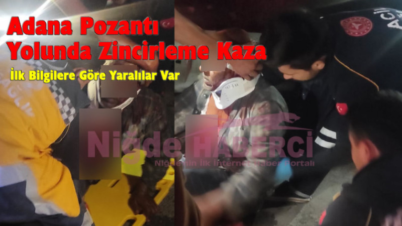 Adana - Pozantı Yolunda Feci Kaza 