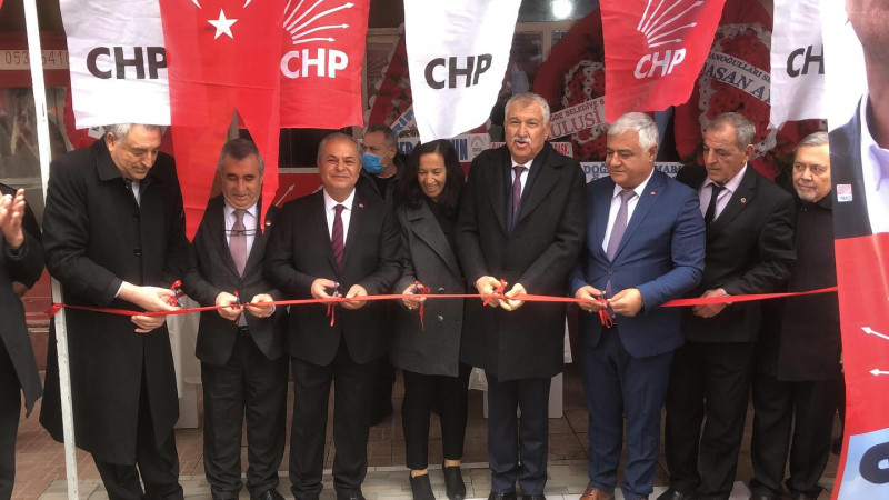 CHP Kemerhisar Seçim Bürosu Törenle Açıldı