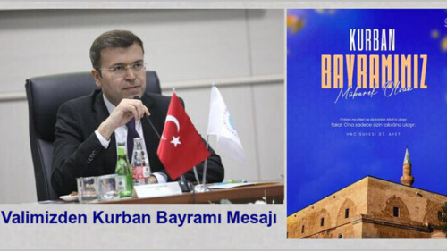 Valimizden Kurban Bayramı Mesajı..