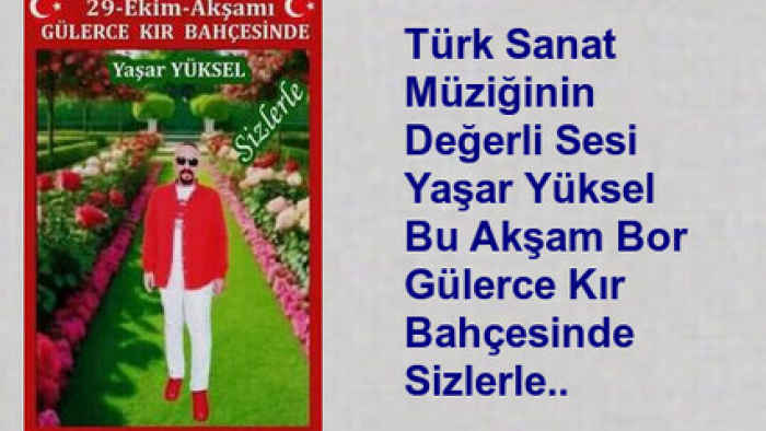 Bor'da Bu Akşam TSM Proğramını Kaçırmayın..