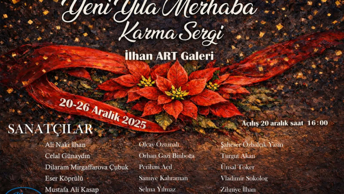 2025 Yılının Son  Sanat Esintisine Davetlisiniz..